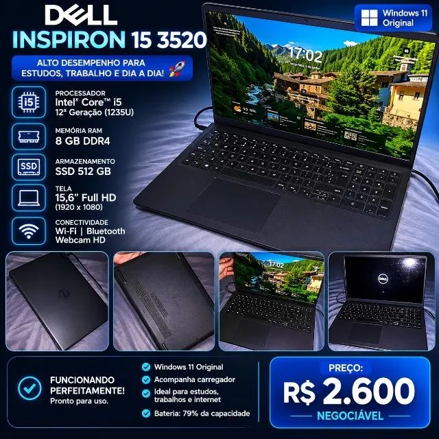Notebook Dell Inspiron 15 - Foto 4