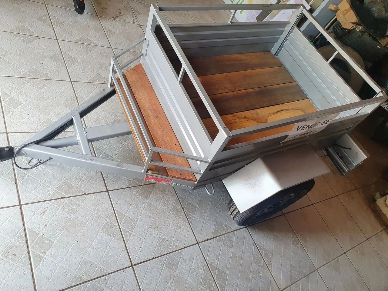 Carretas reboques para motos