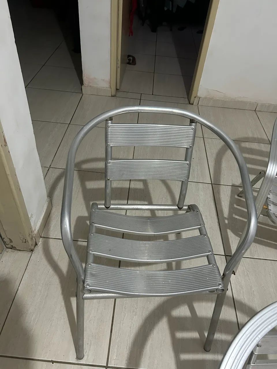 Cadeira de alumínio (3) - Foto 2