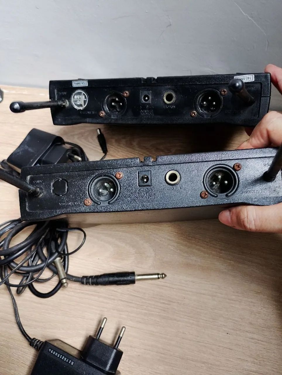 Sistema de microfone sem fio. - Foto 3