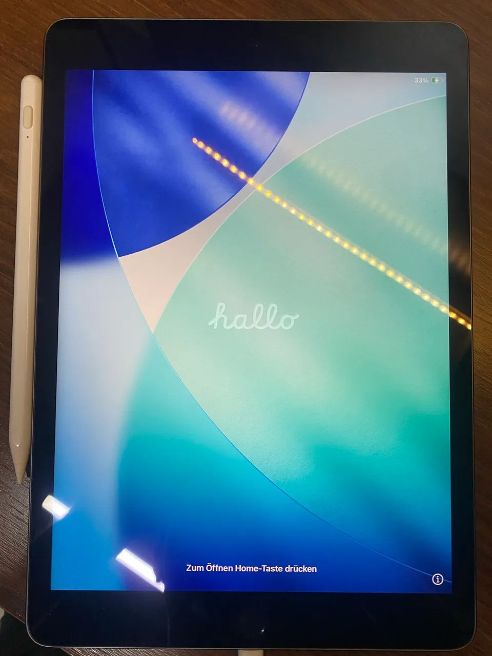 iPad 9a Geração 64GB Prata + Stylus Pen (Caneta Compatível)