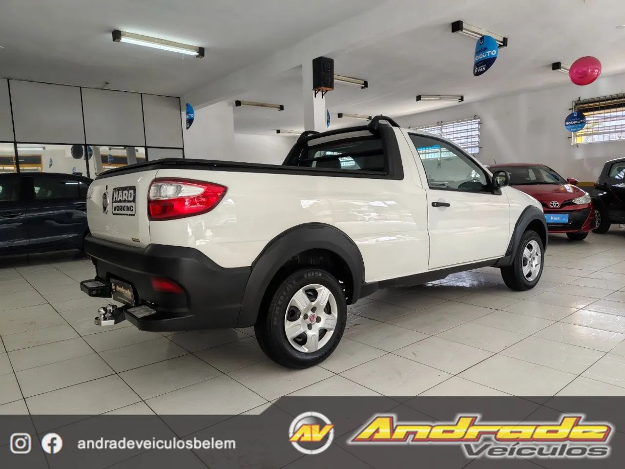 Fiat Strada Working Hard 1.4 Fire Flex 8V CS 2019 - Foto 4