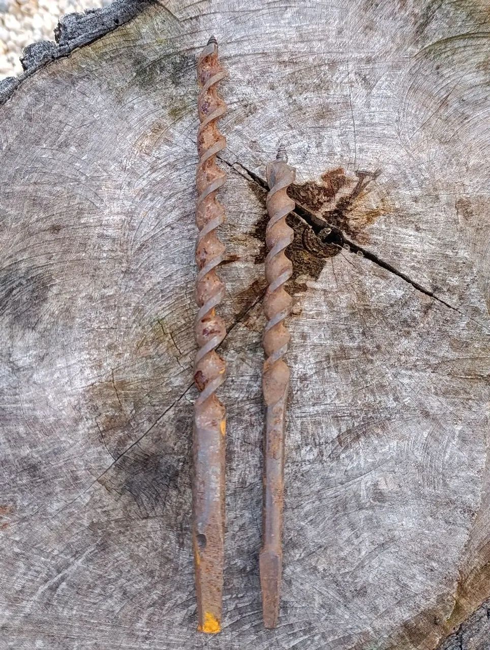 Brocas antigas para arco de pua