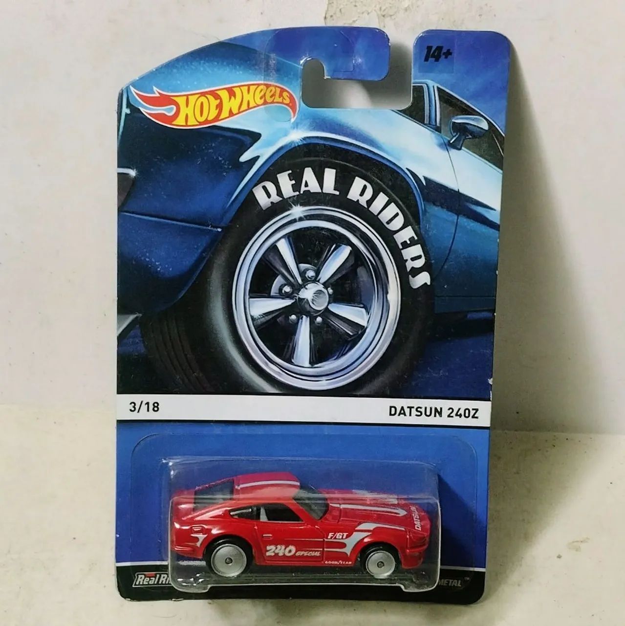 Hot Wheels Datsun 240 Z Real Riders Premium