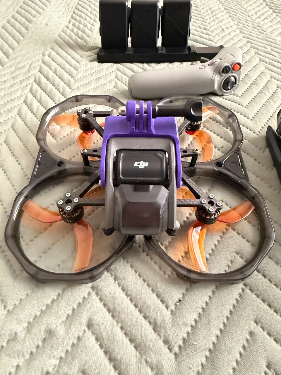 Drone DJI Avata 1 Axisflying 3.5? + 3 Baterias + 2 Controles - Foto 4