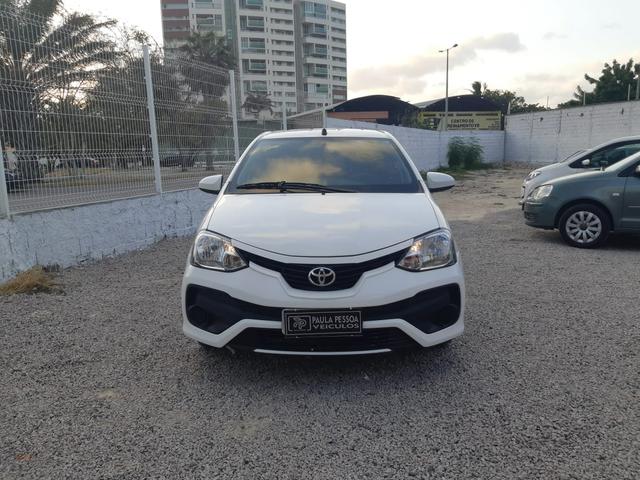 Etios Sedan X 1.5 Flex, completo, mecânico, cor branco - Foto 3