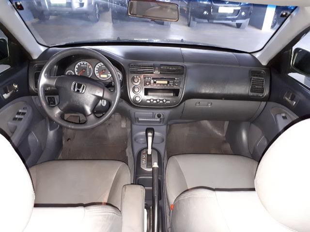 Cívic LX 2004 Automático Completo + Couro - Foto 9