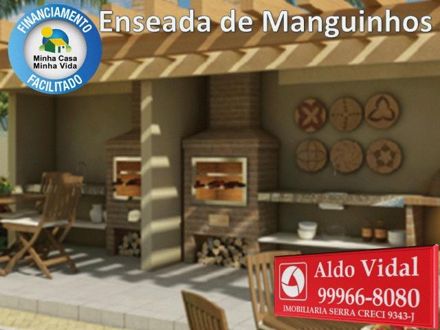 ARV36- Apartamento 2 quartos com suíte e varanda, Manguinhos Serra. - Foto 10