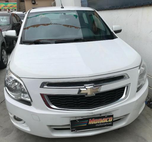 Chevrolet Cobalt ltz 1.4 completo c/ multimídia _ peq entrada + 48x 669,99 fixas - Foto 9
