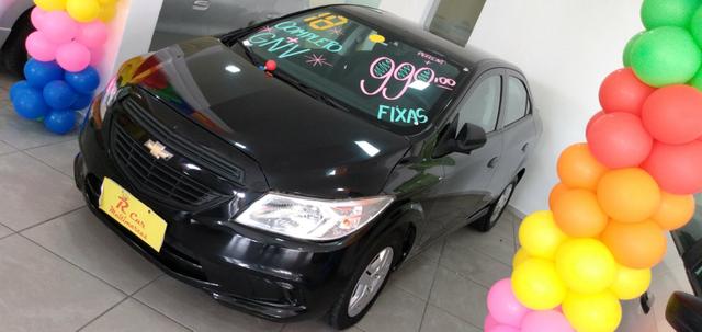 Prisma 1.0 Joy Preto Completo Flex + GNV: Entr.+ 48x851,51 - Foto 7