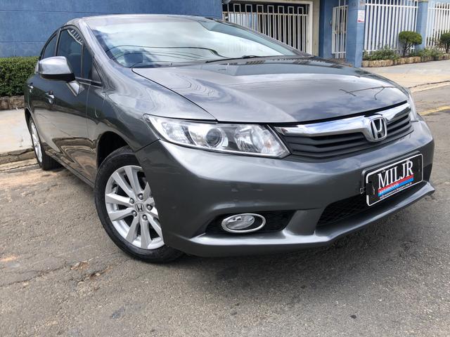 Civic LXS Autom. 2014 Cinza