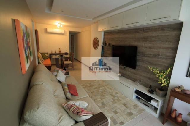 Excelente apartamento 3 quartos, frente, andar alto, parcialmente mobiliado, lazer complet