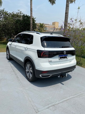 T-CROSS HIGHLINE 250 TSI TURBO FLEX. BRANCO. COMPLETO. POUQUÍSSIMO RODADO. 6600 KM.