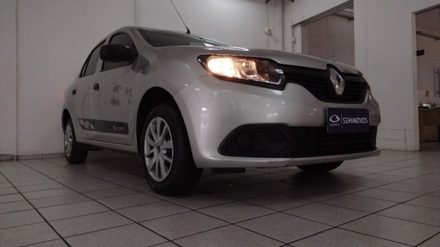 RENAULT LOGAN AUTHENTIQUE 1.0 12V SCE PRATA 2017/2018