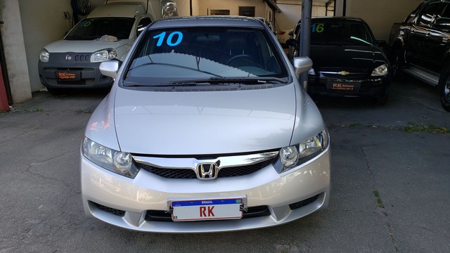 HONDA CIVIC LXS 1.8 AT FLEX 2010 BLINDADO IIIA UNICO DONO