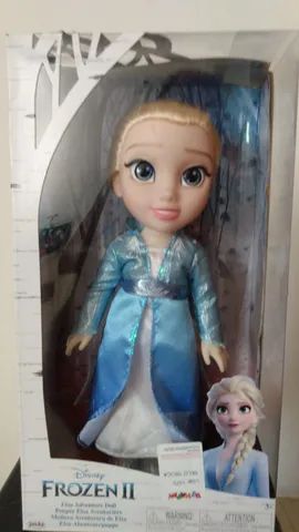 Boneca de Luxo - 37 Cm - Disney - Frozen 2 - Elsa - Mimo