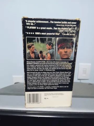 Platoon Vhs original importado  - Foto 2