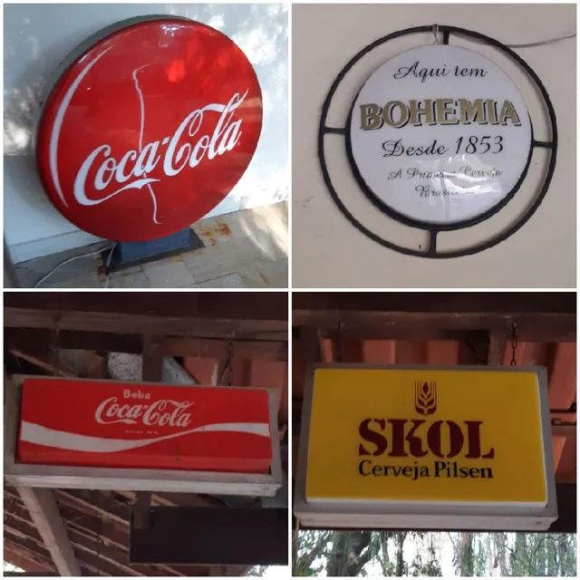 Luminosos Skol, Coca-cola, Bohemia