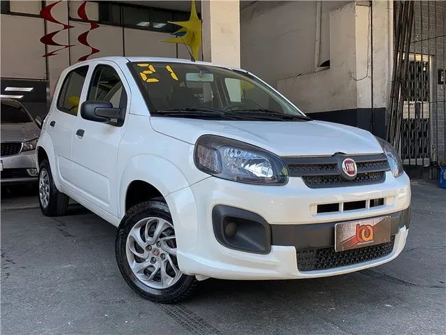 FIAT UNO MILLE 1.0 FIRE - BRANCO - 2002 - Nova Iguaçu/RJ - Ref