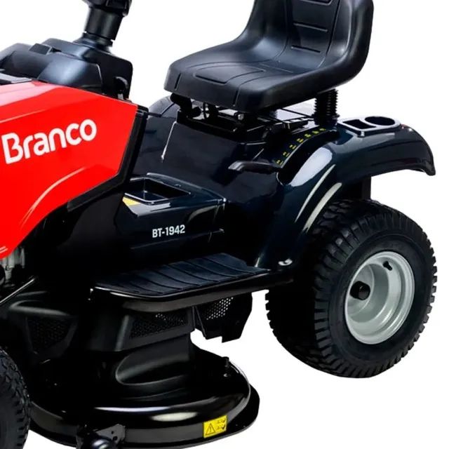 Trator Cortador de Grama BT 1942 a Gasolina 540cc 42 Pol. - Branco- * - Foto 2