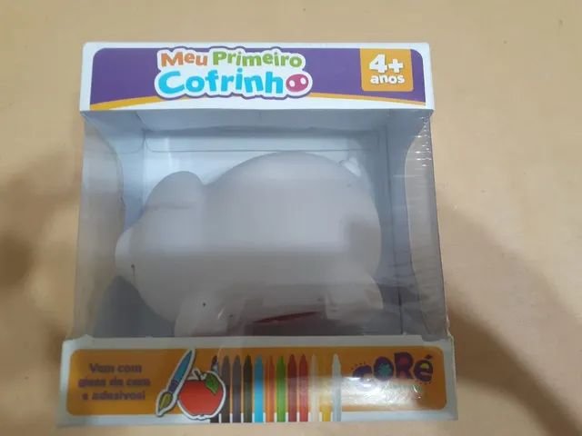 Cofrinho para pintar