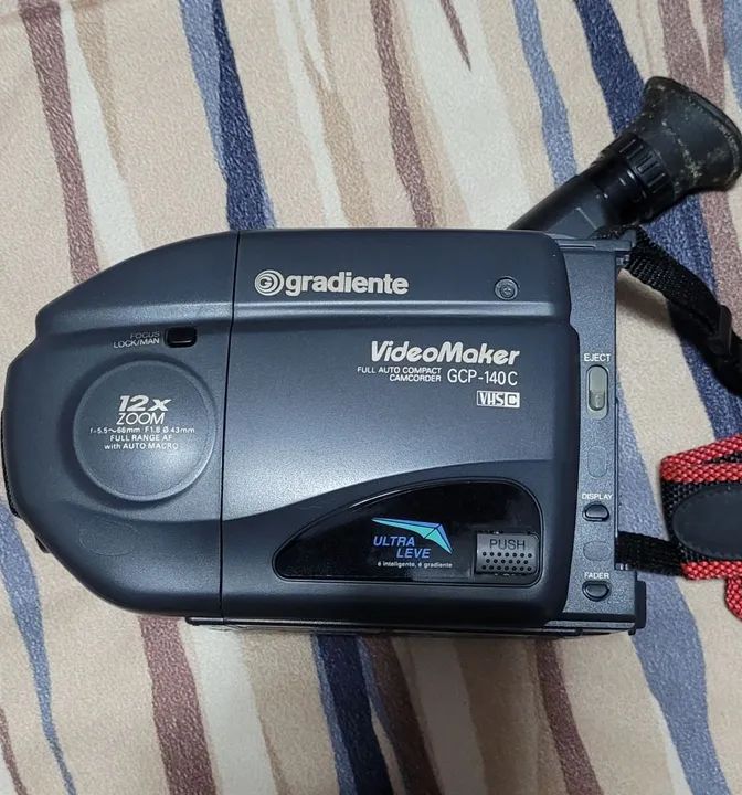 Câmera de Vídeo Gradiente VideoMaker GCP-140C VHS-C - Foto 5