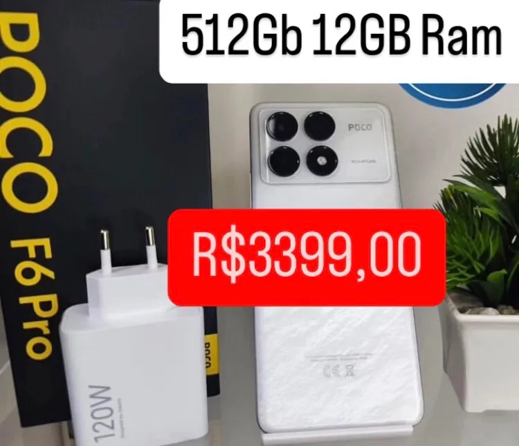 Poco F6 Pro 5G NFC 512Gb 12Gb Ram Lacrado Oferta Sábado Prepara