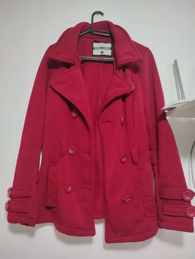 Sobretudo - casaco vermelho/trench coat