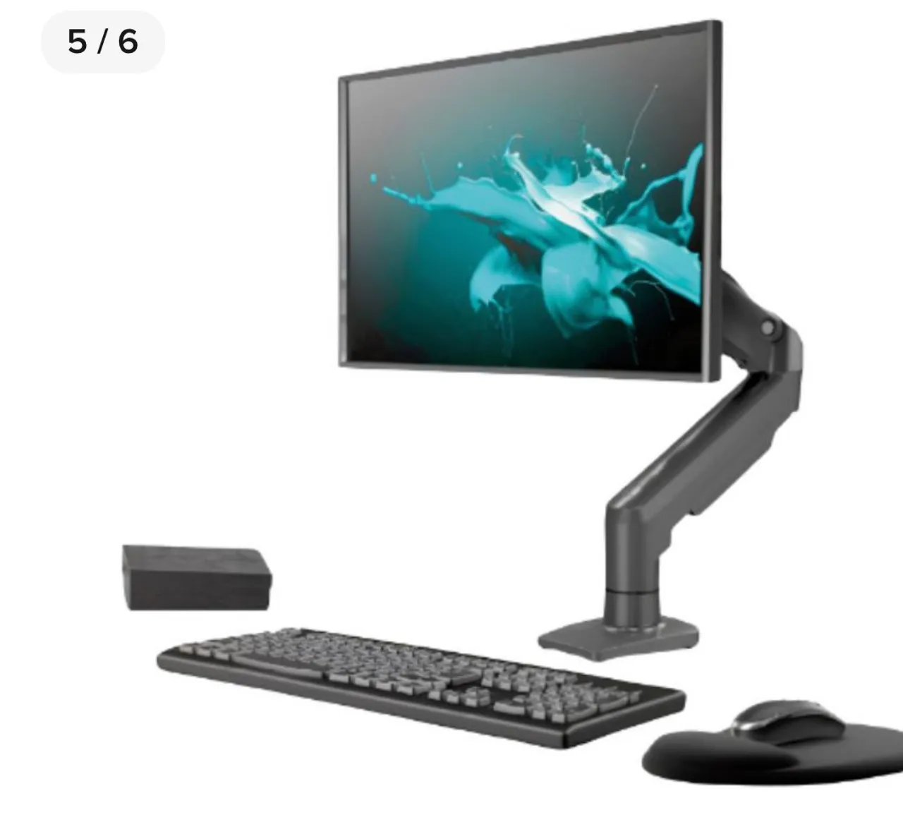 Suporte Articulado para Monitor ELG com pistão a gás