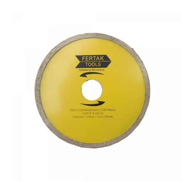 Disco de Corte Diamantado Continuo 20x110mm Fertak
