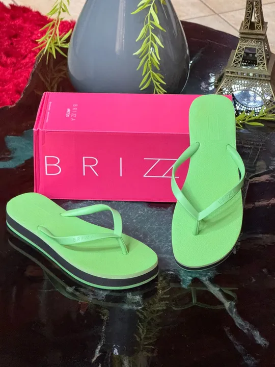 Chinelo Feminino Arezzo Verde Lima Novo