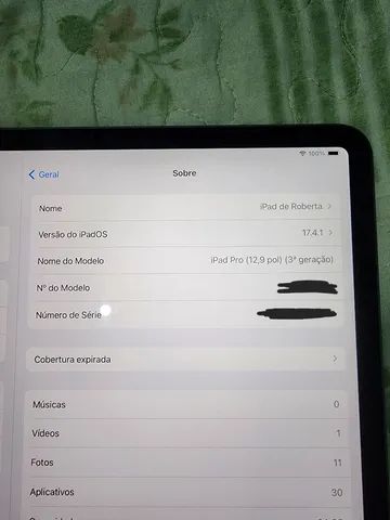 Tablet Apple iPad Pro 12,9" 3ª geração usado - Foto 3