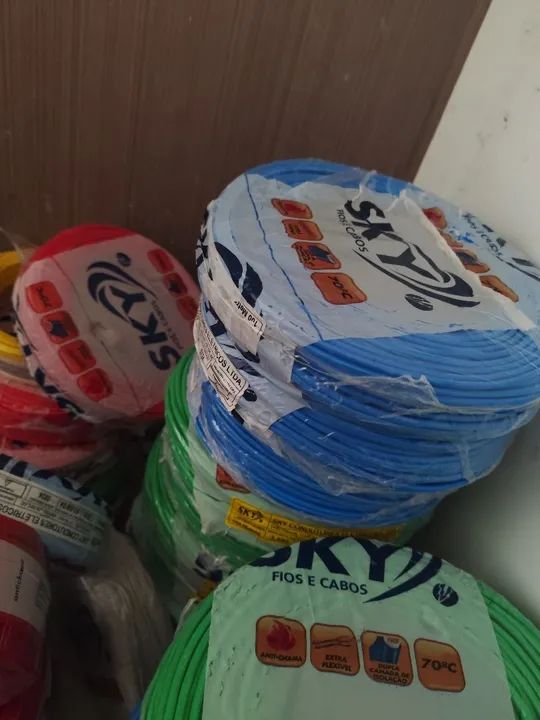 Promoção por tempo limitado cabo 10mm mais barato que dá fábrica , verde e vermelho  - Foto 2