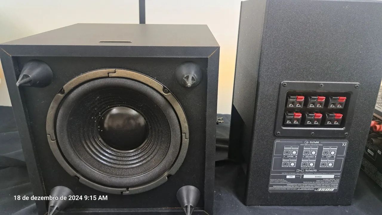 Conjunto 5.caixas Acusticas Bose Acoustimass - Foto 3