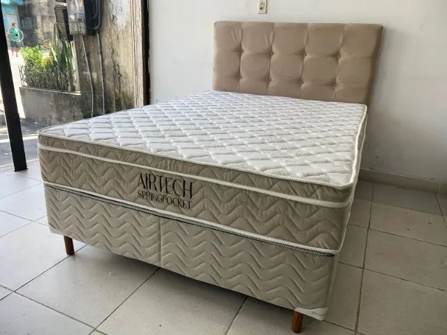 Cama Box de Casal Ortobom Molas Ensacadas 