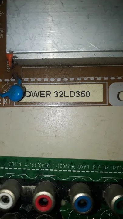 Placa de fonte e de sinal 32LD350 - Foto 2