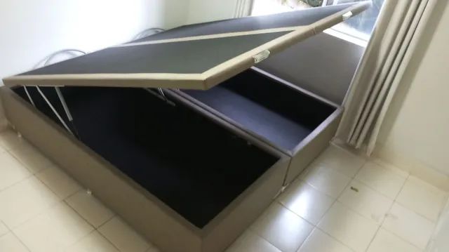 Cama box super king com baú Ortobom ( oferta ) - Foto 4