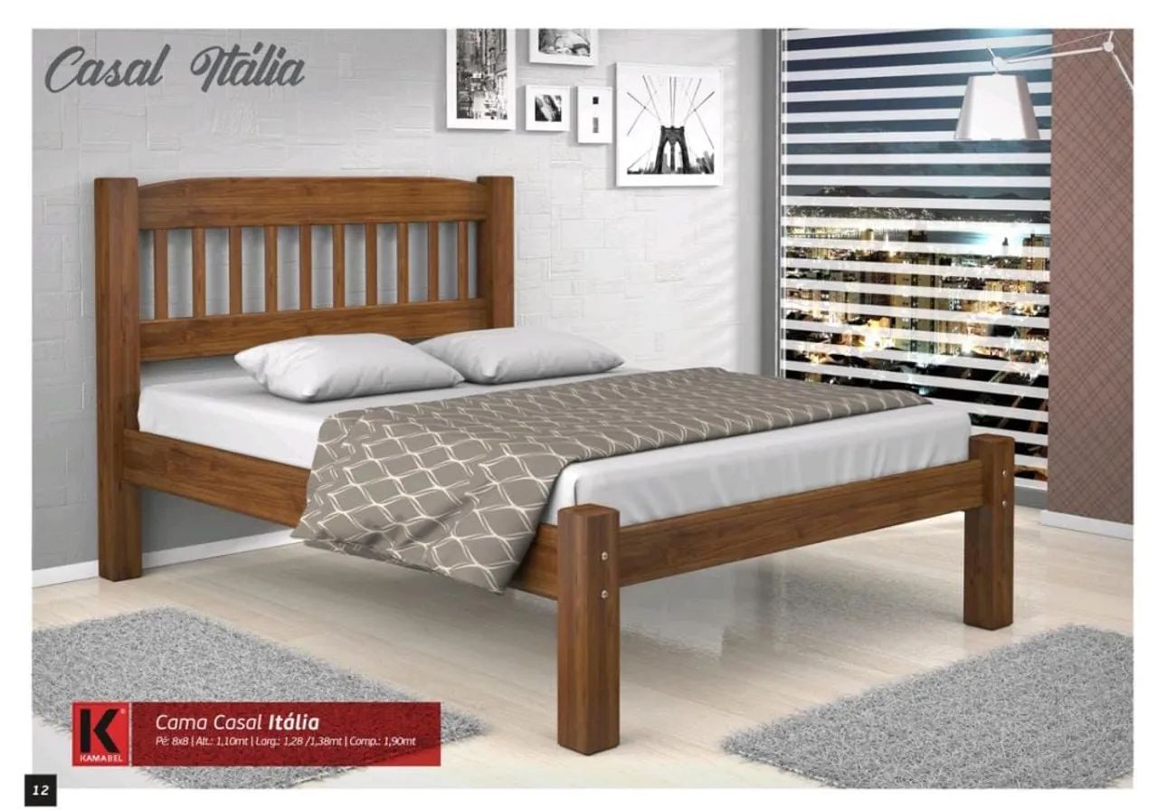 CAMA DE CASAL ITÁLIA KAMABEL