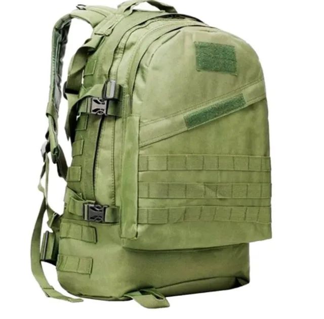 Mochila militar escolar 40 Litros cor verde 