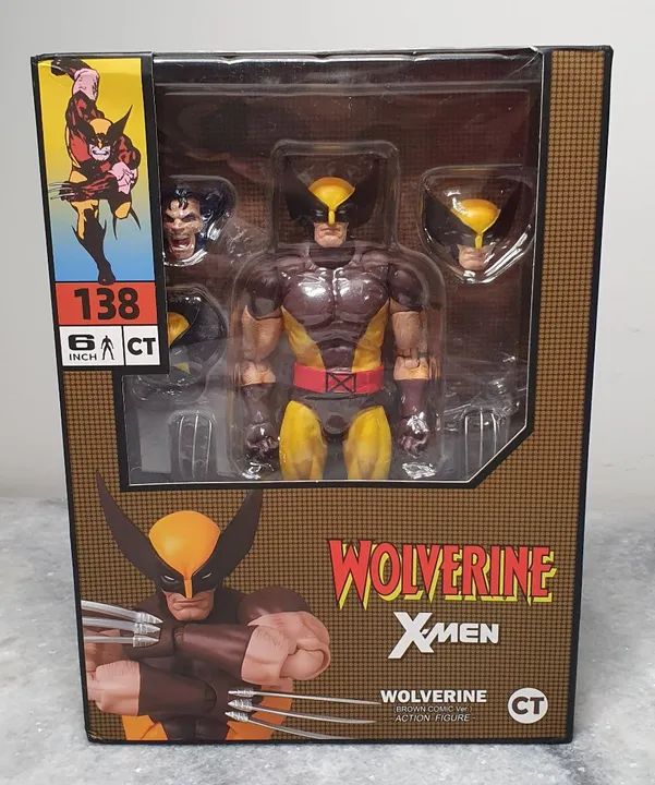 Wolverine CT TOYS novo completo na caixa