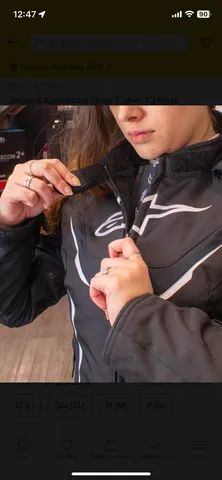 Jaqueta Alpinestars Feminina Stella T Jaws Wp - Foto 3