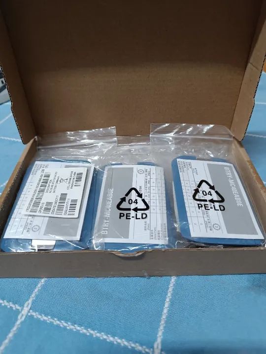 Nova bateria original azul 2680mAH para Symbol MC40 bateria Akku 82-160955-03 - Foto 6