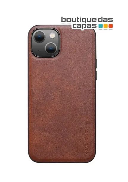 Capa case couro executive X-level iphone 15 e 15 pro max - Foto 3