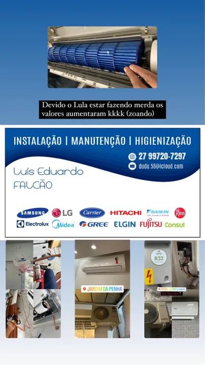 Manutenção e instalação de ar condicionado  - Foto 2