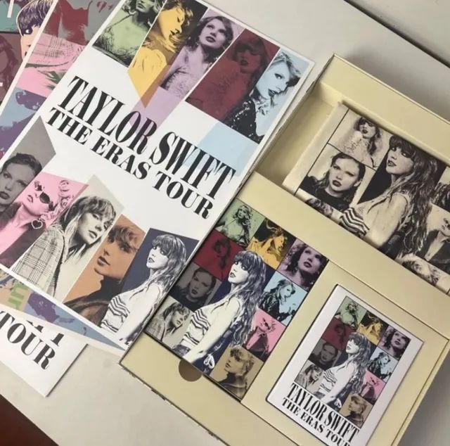 Taylor Swift Box Vip The Eras Tour Brasil Completo 2023 - Hobbies
