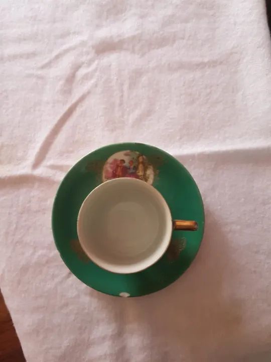 Xícara de Chá - Windsor - Pintada à mão - Vintage - Foto 2