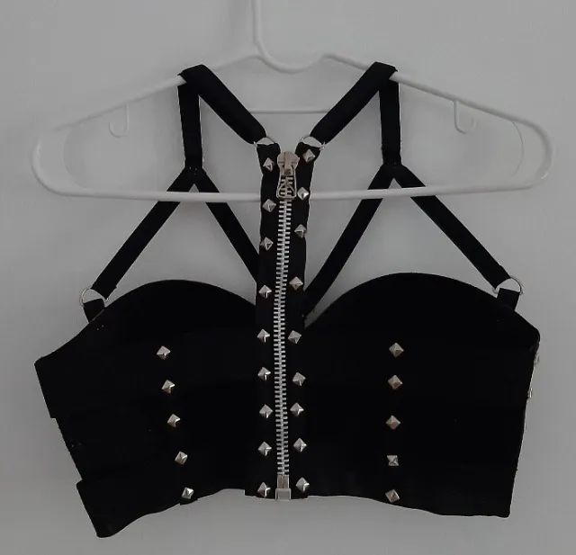 Top feminino bustier com spike - Foto 2