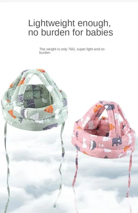 Capacete infantil para bebê antes quedas estofada e Reforçada  - Foto 2