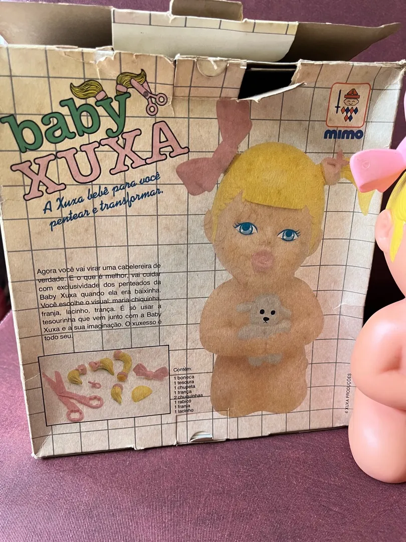 Boneca Baby Xuxa Completa - Diversão e Criatividade!