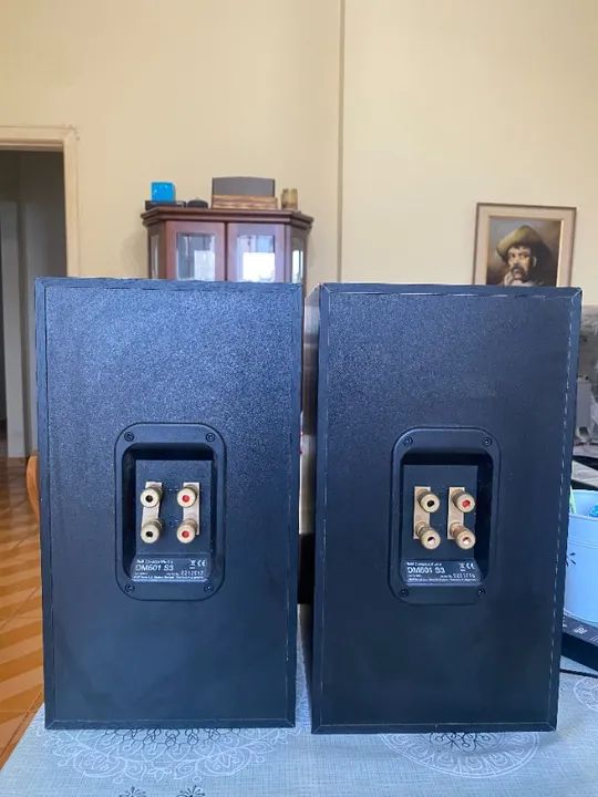 Par (1) de Caixas Bookshelf Bowers & Wilkins B&w DM 601 S3 100 Wts 8 Oms - Foto 3